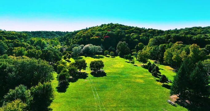 Morningside Park In Scarborough Ontario, Drone Shoot, Green 