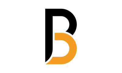 simple PB letter logo