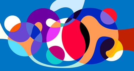 Abstract liquid shape. Fluid geometric design. Isolated gradient waves with geometric lines, dots, batik Indonesia pattern. Vector illustration.