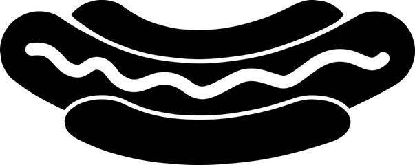 template, symbol, lunch, hotdog, snack, icon, isolated, sign, sausage, hot dog, mustard, design, vector, bread, menu, dinner, food, junk, bun, illustration, fast food, american, grilled, graphic, blac