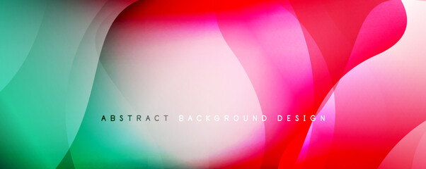 Dynamic trendy simple fluid color gradient abstract background with line effects. Vector Illustration For Wallpaper, Banner, Background, Card, Book Illustration, landing page