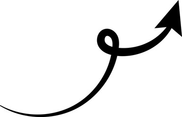 arrow circle up down black hand drawn icon illustration vector