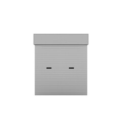 Rolling doors silver