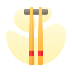 Chinese new year festive festival chop stick