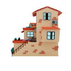 Stylized cartoon Home