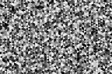 Vector abstract black white polygon for background