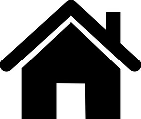 Home icon vector. House, real estate icon symbol isolated.eps