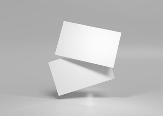 Mockup for business cards for branding presentations