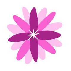 Beautiful flower illustration for design element