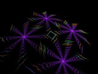 Imaginatory fractal abstract background Image