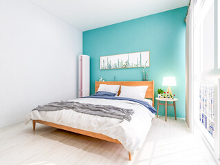 bedroom, bed, interior, design, room, hotel, home, furniture, apartment, house, luxury, nobody, light, architecture, wall, comfortable