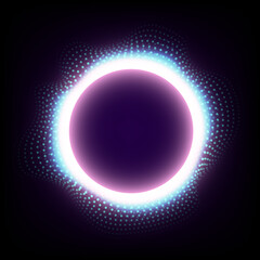 Minimalistic abstract line background vector illustration for album music or other cover. Design element of lines with same random and noise.