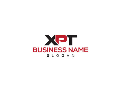 Monogram Three Letter XPT x p t Logo Design For Your Brand