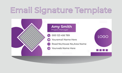 Email Signature template or personal identity 