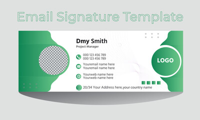 Email Signature template or personal identity 