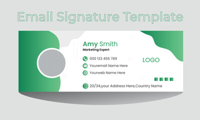 Email Signature template or personal identity 