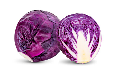 Red cabbage  isolated transparent png