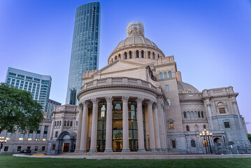 The First Church Of Christ Scienctist in Boston