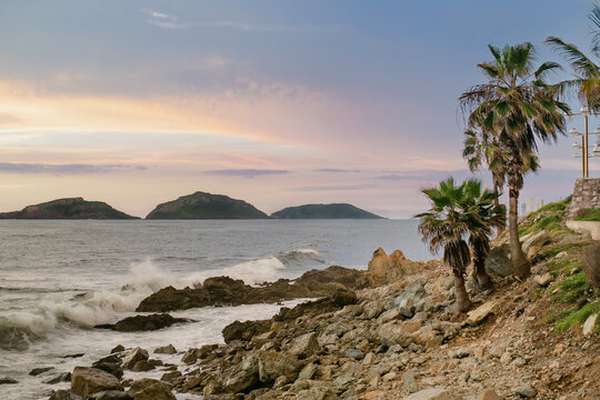 Mazatlan Beach In Summer