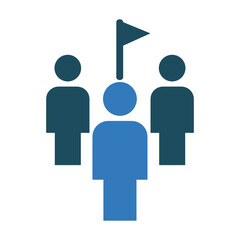 Leadership, team, group icon