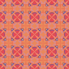 Fruit Christmas Tree Leaves Seamless Pattern Background Garden Nature Plant Art