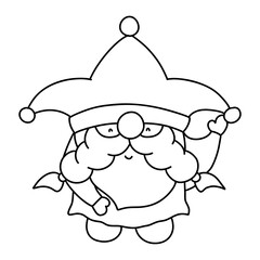 gnome clown circus, circus party concept