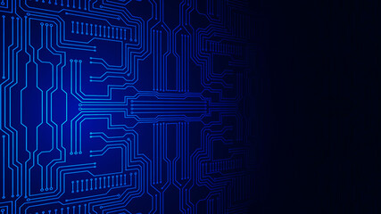 technology background with hi-tech digital