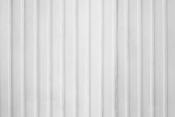 Obraz premium White Corrugated Metal Wall Texture Background.