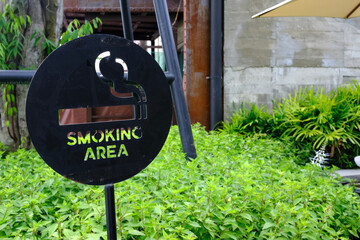 No Smoking Sign in the Park.