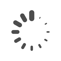 Download sign. Load icon. Load system. Data load. Loading bar. Froze computer. Vector stock illustration. Vector illustration