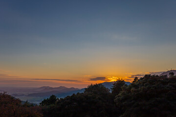 夕暮れ