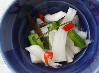 蕪の漬物