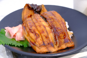 淡路島　あなごの蒲焼丼