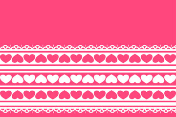pink pastel heart shaped , valentine's day back ground