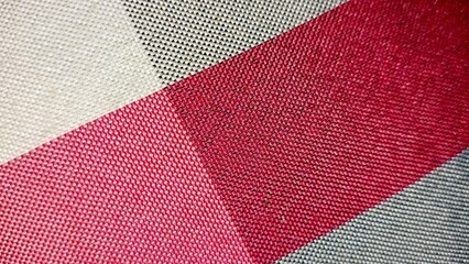 Checkered multicolor red, black, and white texture background