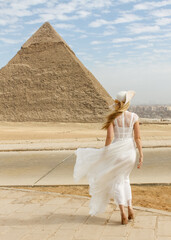 Pyramids of Giza in Cairo, Egypt

