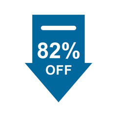Discount offer icon vector design templates