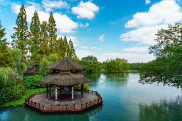 China Hangzhou West Lake Chinese Garden Landscape
