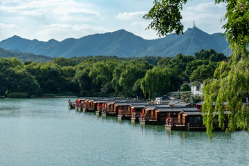 China Hangzhou West Lake Chinese Garden Landscape