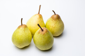 Peras maduras del tipo rocha