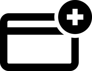 Credit card, pay card, ATM sign