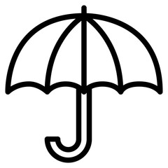 umbrella insurance protection icon