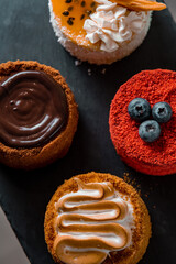 chocolate chip cookies on plate