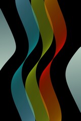 Abstract colorful background with colorful lines