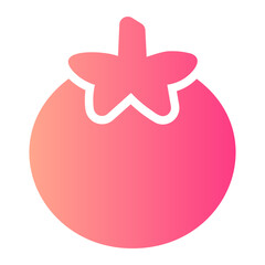 tomato gradient icon