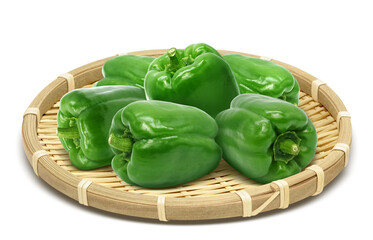 ピーマン イラスト リアル セット