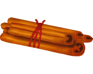 Christmas Cinnamon stick with rope 
