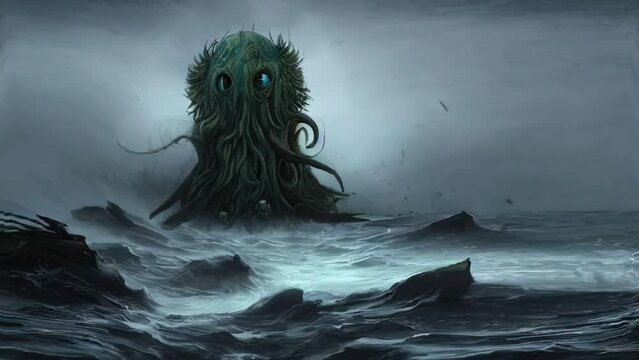 Cthulhu The Great Old One, Lovecraft, Mythos