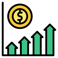 graph successful icon
