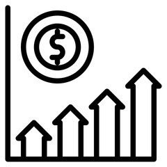 graph successful icon